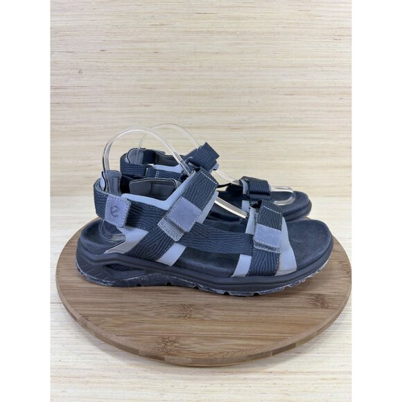 Ecco X-Trinsic Sport Grey Ankle Strap Sandals Mens Size 41 US 7 - Picture 3 of 8